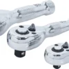BGS 215 zestaw grzechotek przełączalnych mini, 6,3 mm (1/4") / 10 mm (3/8") / 12,5 mm (1/2"), 3 szt.