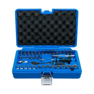 BGS 2151 zestaw kluczy nasadowych Gear Lock, napęd 6,3 mm (1/4"), 38 szt.