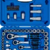 BGS 2181 zestaw przelotowych kluczy nasadowych, Gear Lock, 4,5–25 mm, 52 szt.