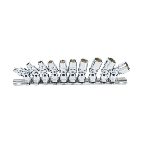 BGS 220 zestaw przegubowych kluczy nasadowych, 6,3 mm (1/4"), 5–13 mm, 10 szt.