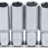 BGS 2223 zestaw nasadek sześciokątnych, głębokich, 12,5 mm (1/2"), 10–24 mm, 9 szt.