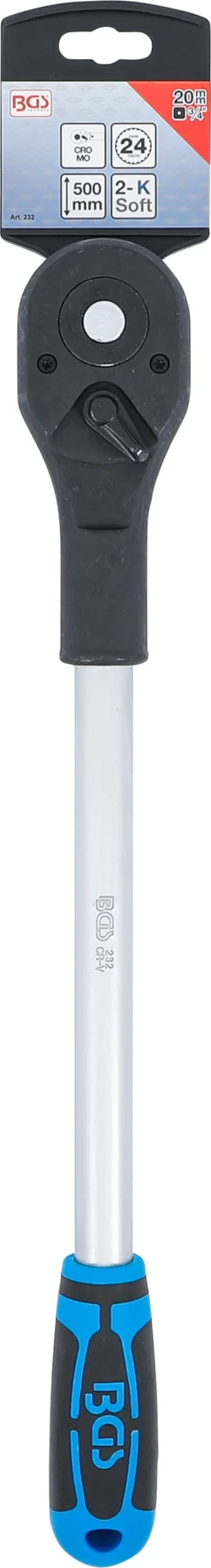 BGS 232 grzechotka dwustronna, 20 mm (3/4")