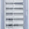 BGS 2435 zestaw nasadek sześciokątnych, głębokich, 12,5 mm (1/2"), calowe, 10 szt.