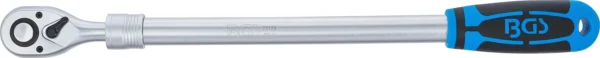 BGS 25124 grzechotka dwustronna, rozsuwana, długa, 12,5 mm (1/2"), 455–595 mm