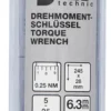 BGS 2825 klucz dynamometryczny, 6,3 mm (1/4"), 5–25 Nm