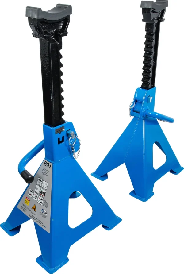 BGS 3016 stojaki warsztatowe, udźwig 6000 kg / para, skok 382–600 mm, 1 para