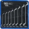 BGS 30306 zestaw kluczy oczkowych dwustronnych, głęboko odsadzone, 6 x 7–20 x 22 mm, 8 szt.