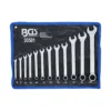 BGS 30501 zestaw kluczy płasko-oczkowych, 6–22 mm, 12 szt.