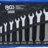 BGS 30600 zestaw kluczy płaskich dwustronnych, 6–22 mm, 8 szt.