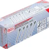 BGS 30836 zestaw kluczy płasko-oczkowych z grzechotką, otwarte, 5 szt.
