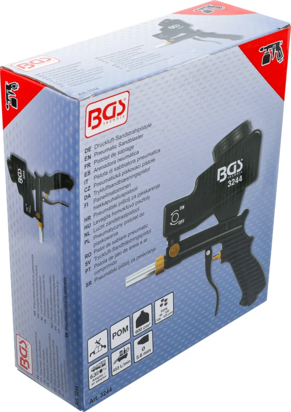 BGS 3244 pneumatyczny pistolet do piaskowania