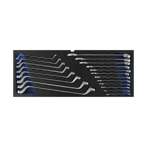 BGS 3342 wkładka z pianki do BGS 3312: zestaw kluczy oczkowych dwustronne i kluczy oczkowo-płaskich, 20 szt. BGS 3342 wkładka z pianki do BGS 3312: zestaw kluczy oczkowych dwustronne i kluczy oczkowo-płaskich, 20 szt.