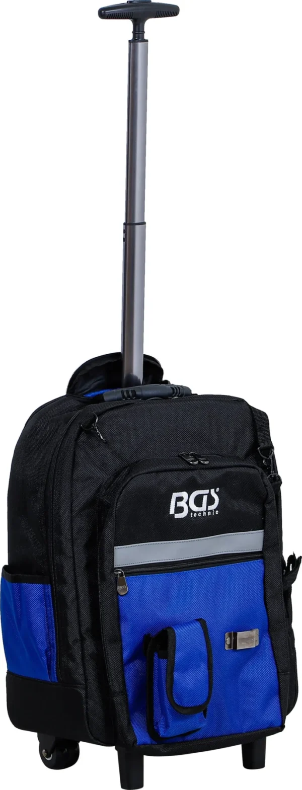 BGS 3347 plecak na narzędzia, z teleskopowym uchwytem, mobilny, 66 szt.