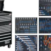 BGS 4088 profesjonalny wózek warsztatowy Standard Maxi, 12 szuflad, z 263 narzędziami