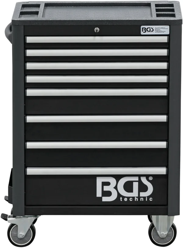 BGS 4114 profesjonalny wózek warsztatowy Exclusive, 8 szuflad, z 259 narzędziami