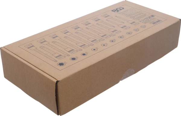 BGS 4119 wkładka do szuflady 1/3: zestaw nasadek do bitów, profil T (do Torx), 26 szt.