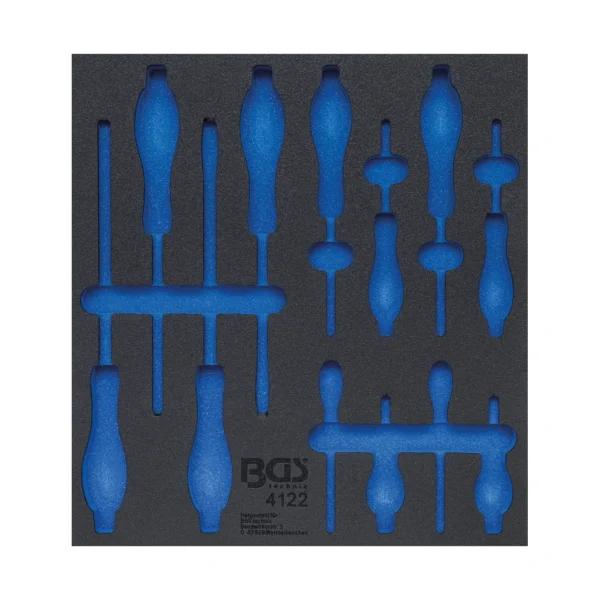 BGS 4122-1 wkładka do szuflady 2/3, pusta, do BGS 4122