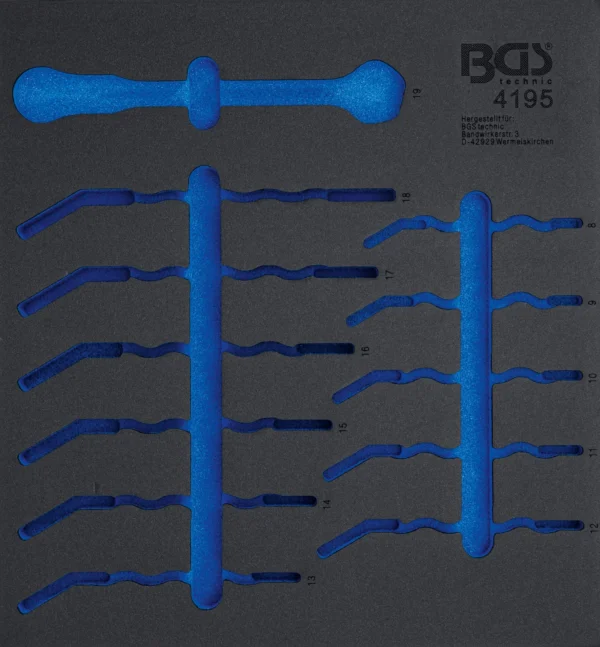 BGS 4195-1 wkładka do szuflady 2/3, pusta, do BGS 4195