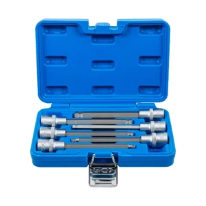 BGS 4258 zestaw nasadek do bitów, 12,5 mm (1/2"), gniazdo sześciokątne z głowicą kulkową 5–12 mm, 6 szt.