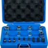 BGS 5023 zestaw bitów i kluczy nasadowych, profil E / profil T (do Torx), 17 szt.