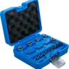 BGS 5023 zestaw bitów i kluczy nasadowych, profil E / profil T (do Torx), 17 szt.