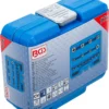 BGS 5023 zestaw bitów i kluczy nasadowych, profil E / profil T (do Torx), 17 szt.