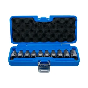 BGS 5097 zestaw nasadek udarowych do bitów, 12,5 mm (1/2"), profil T (do Torx) T20 - T70, 10 szt.
