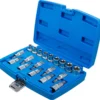 BGS 5100 zestaw nasadek do bitów i do kluczy nasadowych, 12,5 mm (1/2"), profil E / profil T (do Torx), 19 szt.