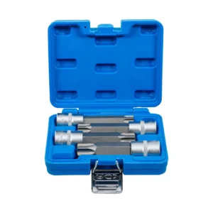 BGS 5103 zestaw nasadek do bitów, 12,5 mm (1/2"), profil T (do Torx) z otworem, 4 szt.