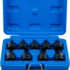 BGS 5486 zestaw nasadek udarowych do bitów, 12,5 mm (1/2"), profil T (do Torx) T20 - T70, 9 szt.