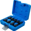 BGS 5486 zestaw nasadek udarowych do bitów, 12,5 mm (1/2"), profil T (do Torx) T20 - T70, 9 szt.