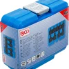BGS 5486 zestaw nasadek udarowych do bitów, 12,5 mm (1/2"), profil T (do Torx) T20 - T70, 9 szt.