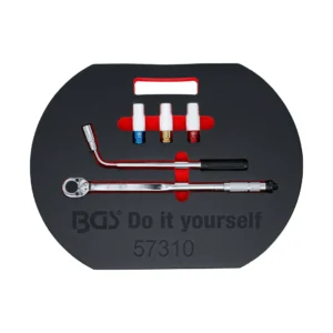 BGS 57310 zestaw serwisowy do zmiany koła, 5 szt.