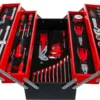 BGS 6056 metalowa walizka z zestawem narzędzi, 86 szt.