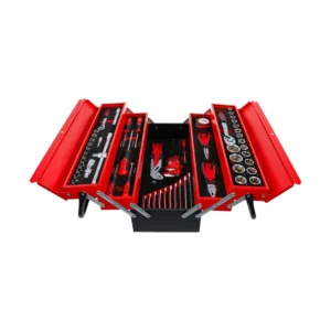 BGS 6056 metalowa walizka z zestawem narzędzi, 86 szt.
