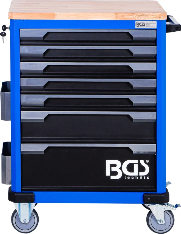 BGS 6067 wózek warsztatowy, 7 szuflad, ze 286 narzędziami