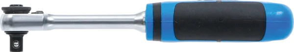 BGS 610 grzechotka dwustronna, z drobnym uzębieniem, trzpień czworokątny 6,3 mm (1/4")