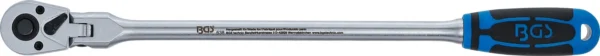 BGS 638 grzechotka przegubowa, blokowana, długa, 6,3 mm (1/4"), 304 mm