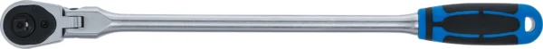 BGS 638 grzechotka przegubowa, blokowana, długa, 6,3 mm (1/4"), 304 mm