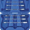BGS 6540 zestaw kluczy płasko-oczkowych z grzechotką, 8–19 mm, 8 szt.