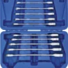 BGS 6541 zestaw kluczy płasko-oczkowych z grzechotką, 8–19 mm, 12 szt.