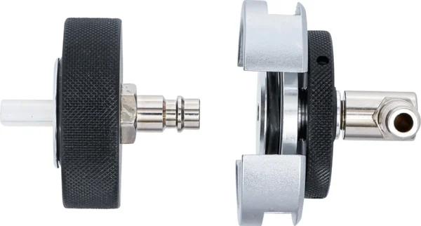 BGS 66517 zestaw adapterów do pneumatycznego przyrządu do odpowietrzania hamulców, do modeli Tesla 3, Y, S, X, 2 szt.