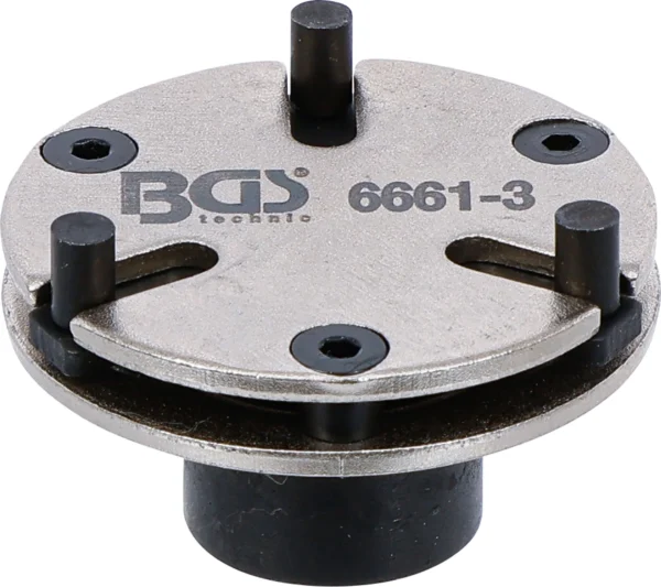 BGS 6661-3 zestaw adapterów do wciskania tłoczków hamulcowych, uniwersalny, z 3 sztyftami