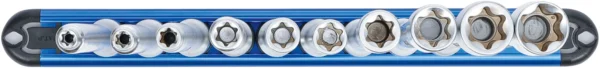 BGS 70026 zestaw nasadek profil E, XXL, 10 mm (3/8"), E6–E20, 10 szt.