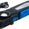 BGS 70051 lampa warsztatowa COB LED z magnesem i hakiem, składana