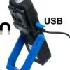 BGS 70051 lampa warsztatowa COB LED z magnesem i hakiem, składana