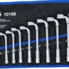 BGS 70186 zestaw kluczy fajkowych, 8–19 mm, 12 szt.