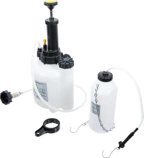 BGS 71049 zestaw do odpowietrzania układu hamulcowego i sprzęgła, 2,5 l