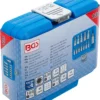 BGS 74257 zestaw nasadek do bitów, 6,3 mm (1/4") / 10 mm (3/8") / 12,5 mm (1/2"), gniazdo sześciokątne 2–14 mm, 13 szt.
