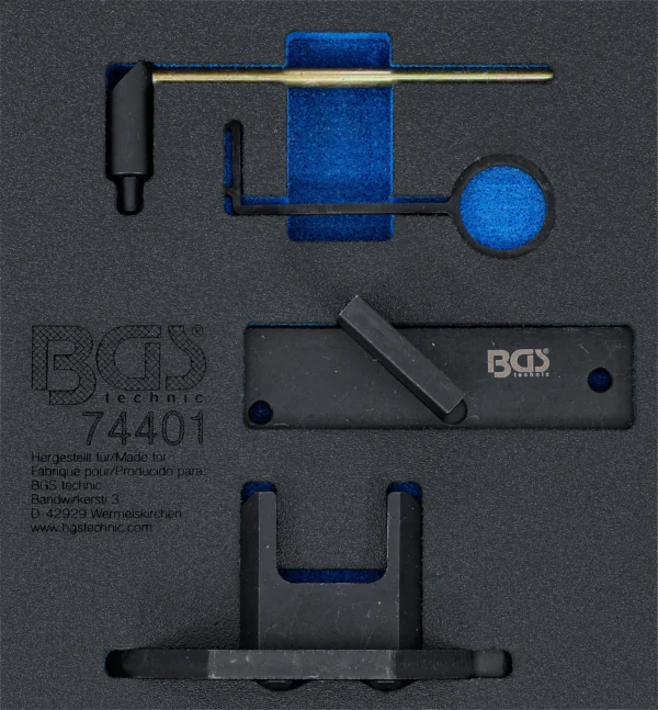 BGS 74401 wkładka do szuflady 1/6: zestaw blokad rozrządu, dla Citroën, Peugeot 1.2 GDI PureTech